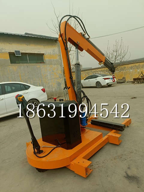 二水乡自卸车厢随车吊 自制轮式四不像起重机 四驱平板吊 5吨 贵盛